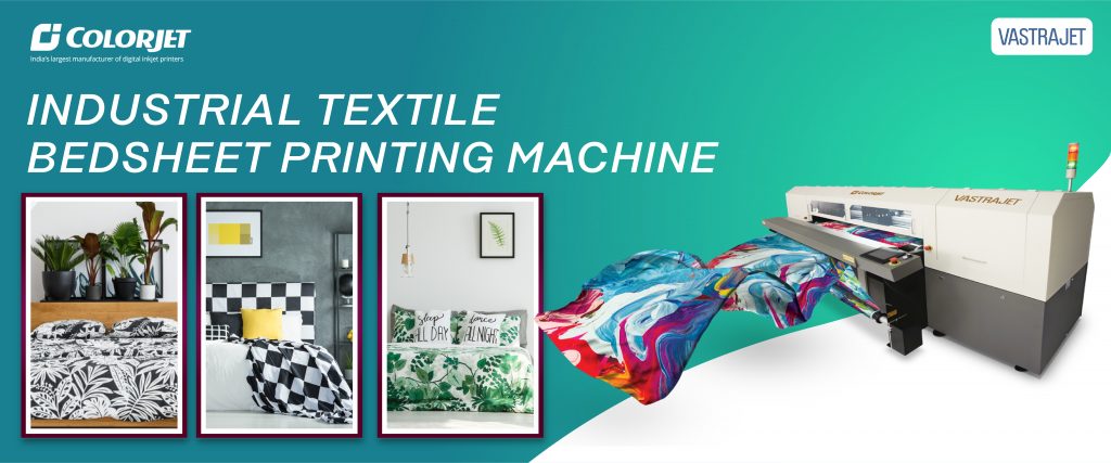 Bed sheet printing machine