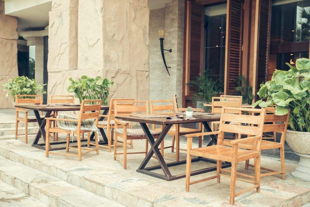care for outdoor furniture